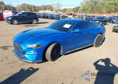 2019 Ford Mustang Gt Premium из США, поврежденный, VIN 1FA6P8CF3K5200726